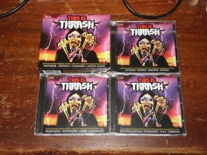 THIS IS THRASH (3xCD ALBUM) ANTHRAX KREATOR EXODUS SODOM DARKANE SABBAT TANKARD - Picture 1 of 4