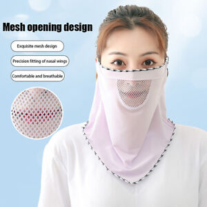 Sunscreen Mask Neck Protection Sunshade Mask Ear Hanging Outdoor Cycling Mask