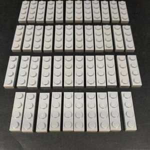 LEGO Light Bluish Gray Lot of 46 1x4 Plates 3710 - Picture 1 of 4
