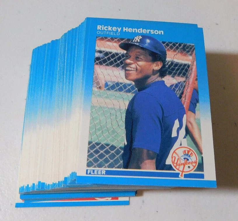 1987 FLEER BASEBALL YOU PICK YOUR CARD, COMPLETE YOUR SET #'s 1-220 (item#E58) - Image 1 of 1