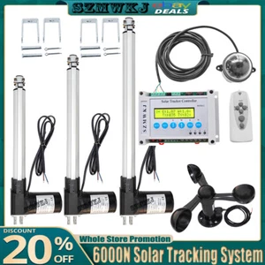 6000N Linear Actuator W/ Solar Tracker Controller DIY Solar Auto Tracking System - Picture 1 of 20