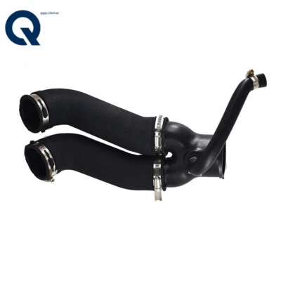 Black Air Intake Duct Hose For Ford F-150 F-250 F-350 Bronco 5.0 1995 1996 NEW - Image 1 of 4
