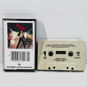 JUDAS PRIEST Unleashed In The East (Live In Japan) 1979  CASSETTE - OZ SELLER - Picture 1 of 3