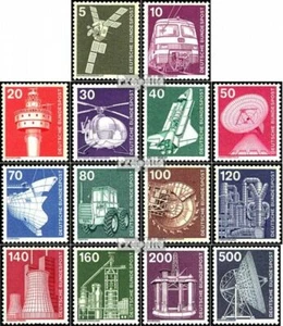 BRD (RFA) 846-859 (completa edición) usado 1975 industria y tecnología - Imagen 1 de 1