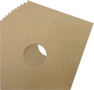 (10) 12" Kraft Matte Brown Colored LP Vinyl Record Jackets Covers #12JWKRHH NEW - Picture 1 of 1