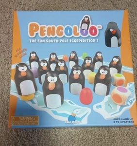 Blue Orange Games Pengoloo Award Winning Wooden Skill Building Memory Color EUC - Picture 1 of 3