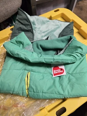 Abrigo forrado de piel verde Boots & Barkley Doggy nuevo con etiquetas talla XXL Foto 1 de 3
