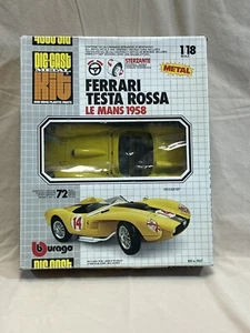 Bburago 1/18 Scale Ferrari 250 Testa Rossa Le Mans 1958 Die Cast Model Kit 7007 - Picture 1 of 22
