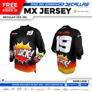 Camiseta de carreras Decallab Motocross MX BMX DH - Imagen 1 de 5