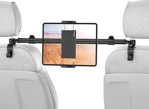 Car Tablet Holder Mount for iPad, fits 4.7-12.9" devices, adjustable stand. - Picture 1 of 8