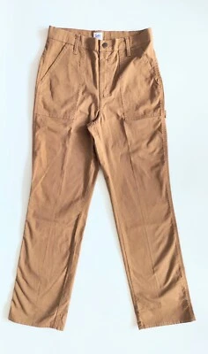 Pantalones utilitarios Lee Workwear para mujer 8M tiro alto pierna recta marrón Tumbleweed Foto 1 de 4