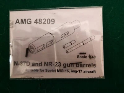 N-37D and NR-23 gun barrels  1/48 - Immagine 1 di 2