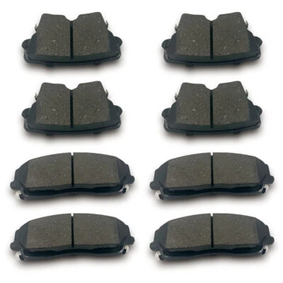 Front & Rear Ceramic Brake Pads for Dodge Challenger Charger Magnum Chrysler 300 Foto 1 de 4