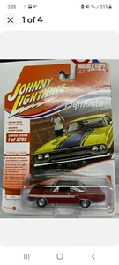 1:64 Johnny Lightning Muscle Cars USA 2021 3B -1970 Plymouth GTX Burnt Orange - Bild 1 von 4