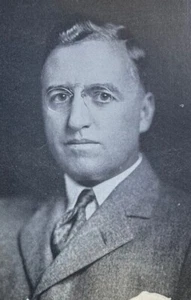 1925 Vintage Magazine Illustration Garrard Winston Undersecretary of Treasury - Picture 1 of 2