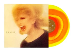 Mina La Mina Vinyl LP Colorful Red and Yellow Numbered Limited Edt. Rsd 2025 - Picture 1 of 1