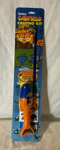 VINTAGE GARFIELD CASTING KIT FISHING POLE ROD REEL COMBO - SEALED - Picture 1 of 2