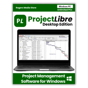 Project Management Software - Gantt Charts, Task Tracking, Project Timelines -CD - Picture 1 of 9