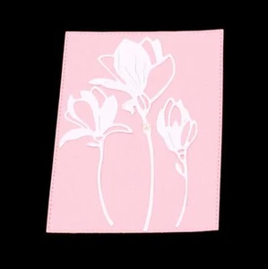 Lily Flower Metal Cutting Dies Frame Die Mold Decoration Scrapbooking DIY  - Picture 1 of 5