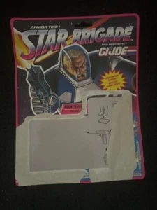 Scheda Cartoncino Vintage GI Joe Star Brigade 1993 Rock N' Roll Hasbro - Foto 1 di 2