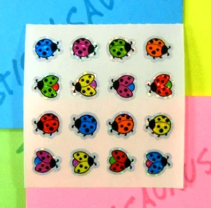 Pegatina vintage Sandylion Micro Ladybugs Mod - Imagen 1 de 4