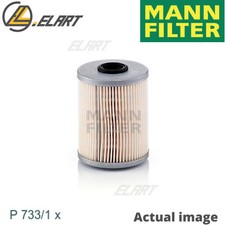 Fuel filter for CITROEN,RENAULT,OPEL,VAUXHALL,VOLVO MANN-FILTER P 733/1 x