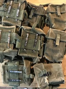 Vintage 1950's Korean War Vietnam US Army Universal Small Arms Ammo Pouch Issued - Picture 1 of 11