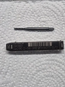 2-56 GH2 2 FLUTE SPIRAL FL MOD BOTTOMING TAP HY-PRO HSS-E VANADIUM OSG 2905601 - Picture 1 of 1