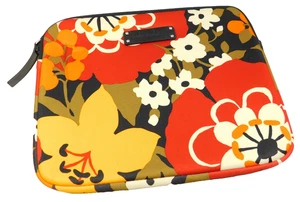 Vera Bradley Naranja y Amarillo Multicolor Floral Acolchado Tablet Estuche Soporte - Imagen 1 de 7