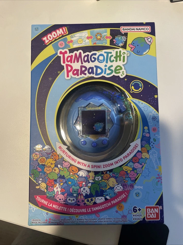 BANDAI Tamagotchi Paradise Digital Pet - Blue Water - IN-HAND SHIPS NOW