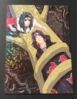 NARUTO Trading Card Itachi Uchiha NO.111 Holo Rare Good - Image 1 of 4
