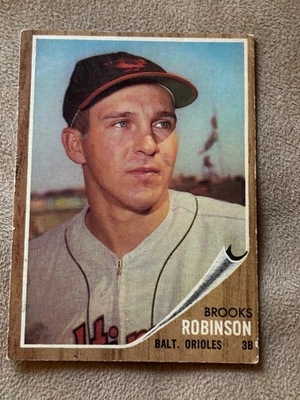 Topps Brooks Robinson 1962 #45 en muy buen estado/ex Orioles Foto 1 de 2