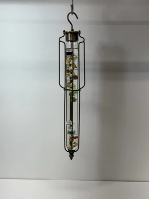 Termometro da esterno Galileo 17,5" metallo/vetro rustico da appendere  - Immagine 1 di 4