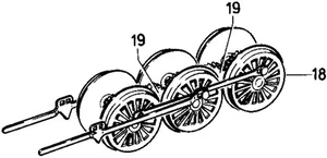 Marklin 264580 Drive Wheel Set For 8891-93 - Picture 1 of 1