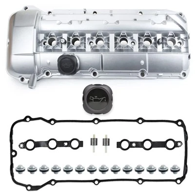 Aluminum Valve Cover Kit for 2002-2006 BMW X5 X3 3 Series Replace 11127512839 Foto 1 de 4