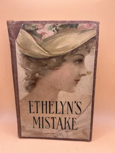 Ethelyn's Mistake by Mary J. Holmes Hardcover Vintage (1915) RARE - Foto 1 di 7