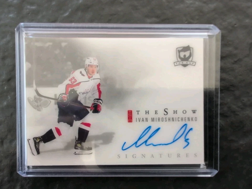23-24 Upper Deck The Cup-Ivan Miroshnichenko-The Show Auto SW-IM - Image 1 of 2