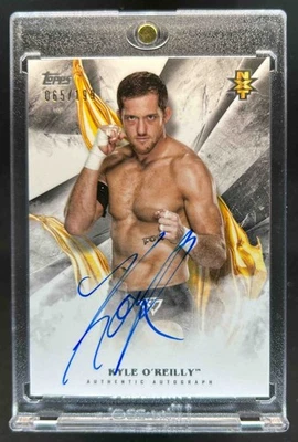 2019 Topps WWE Undisputed Kyle O'Reilly Auto #65/199 - Image 1 of 2