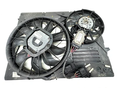 AUDI Q7 2011-2015 3,0 L RADIADOR REFRIGERACIÓN DOBLE VENTILADOR CONJUNTO OEM 7L0121203J Foto 1 de 4