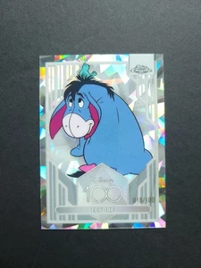 2023 Topps Chrome Disney 100 Eeyore #29 Diamond Refractor /100 - Picture 1 of 4