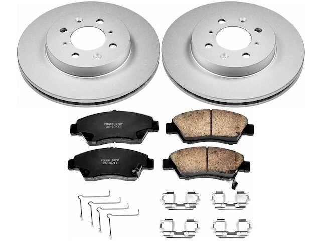 Kit de pastillas de freno delanteras y rotor Power Stop 51YZQB11 para Honda Civic 2004 2003 2005 Foto 1 de 1