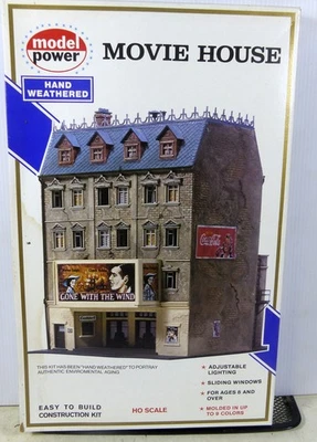 Vintage Model Power HO Scale Movie House  No 421  NOS - Image 1 of 4