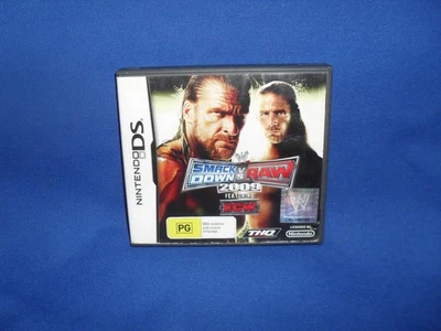 NINTENDO DS SMACK DOWN VS RAW 2009 GAME - Image 1 of 3