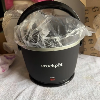 Crockpot Electric Lunch Box Portable Food Warmer 20oz Black - Image 1 of 4