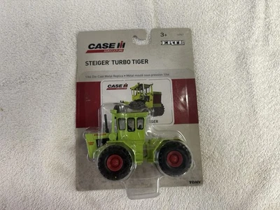 ERTL CASE IH Steiger Turbo Tiger 4WD Farm Tractor, Green, 1/64 - Image 1 of 4