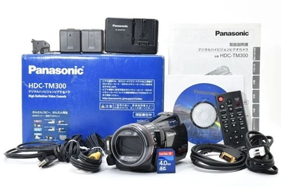 Panasonic HDC-TM300 Black Full HD Digital Camera Camcorder 32GB w/Box - Image 1 of 4