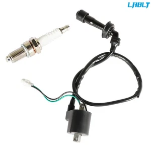 LABLT 33510-35G00 Ignition Coil & Spark Plug For Suzuki RMZ450 2005 2006-2012 - Picture 1 of 9