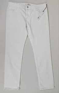 Pantalones de mezclilla Joe's 38x34 blancos mezcla de algodón cinco bolsillos Asher ajustados $198 nuevos con etiquetas - Imagen 1 de 12