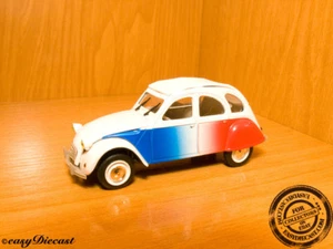 CITROEN 2CV 2-CV COCORICO TRICOLOR 1986 1:43 MINT!!! - Picture 1 of 1
