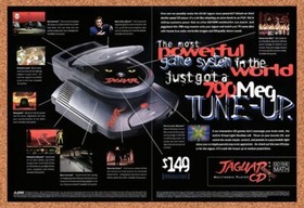 1994 Atari Jaguar 64-Bit Original Advertisement / Retro Wall Art v5
